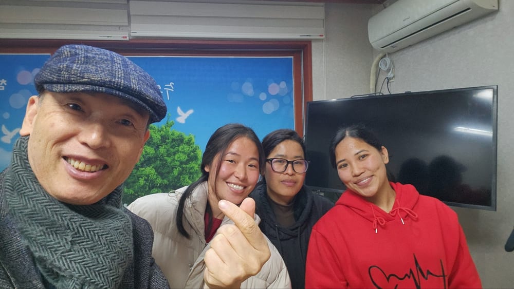 네팔반 한국어 수업